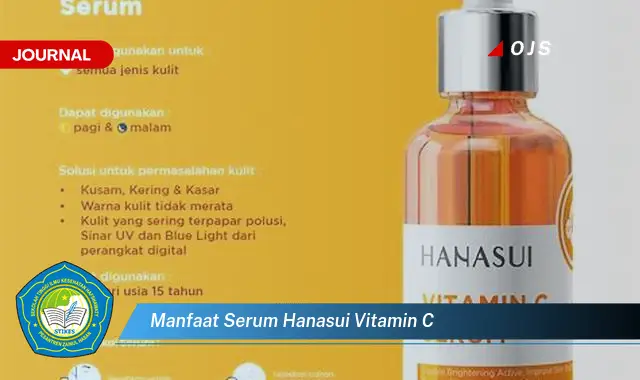 manfaat serum hanasui vitamin c