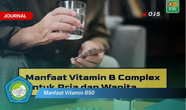 manfaat vitamin b50