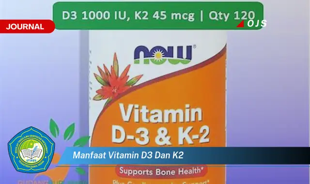 manfaat vitamin d3 dan k2