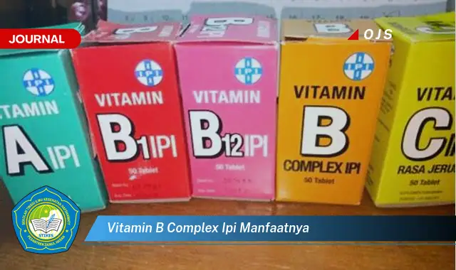vitamin b complex ipi manfaatnya vitamin b complex ipi manfaatnya