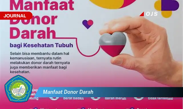 manfaat donor darah