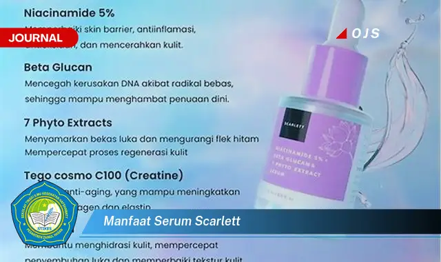 manfaat serum scarlett